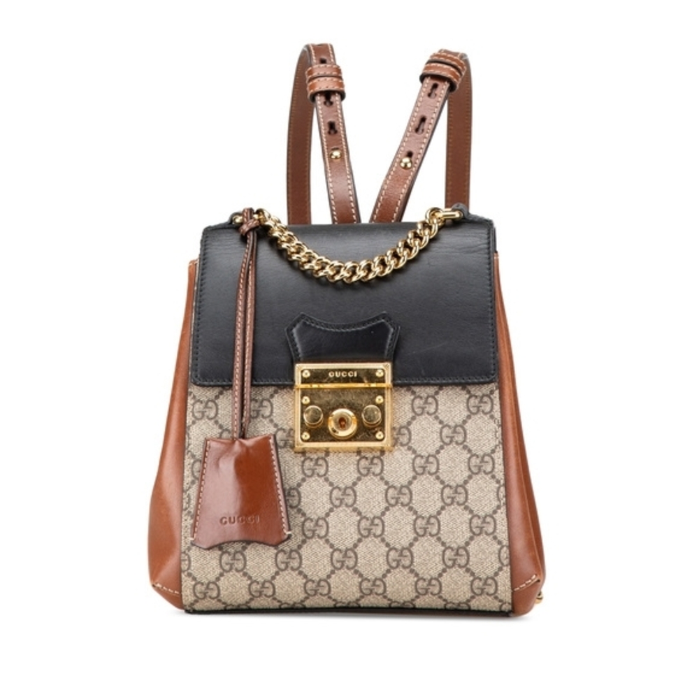 Gucci Mini Padlock Backpack